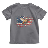 Patriotic Beekeeper Toddler T Shirt Bee American Flag Beekeeping