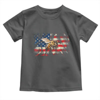 Patriotic Beekeeper Toddler T Shirt Bee American Flag Beekeeping