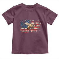 Patriotic Beekeeper Toddler T Shirt Bee American Flag Beekeeping