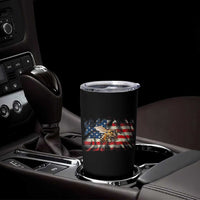 Patriotic Beekeeper Tumbler Cup Bee American Flag Beekeeping