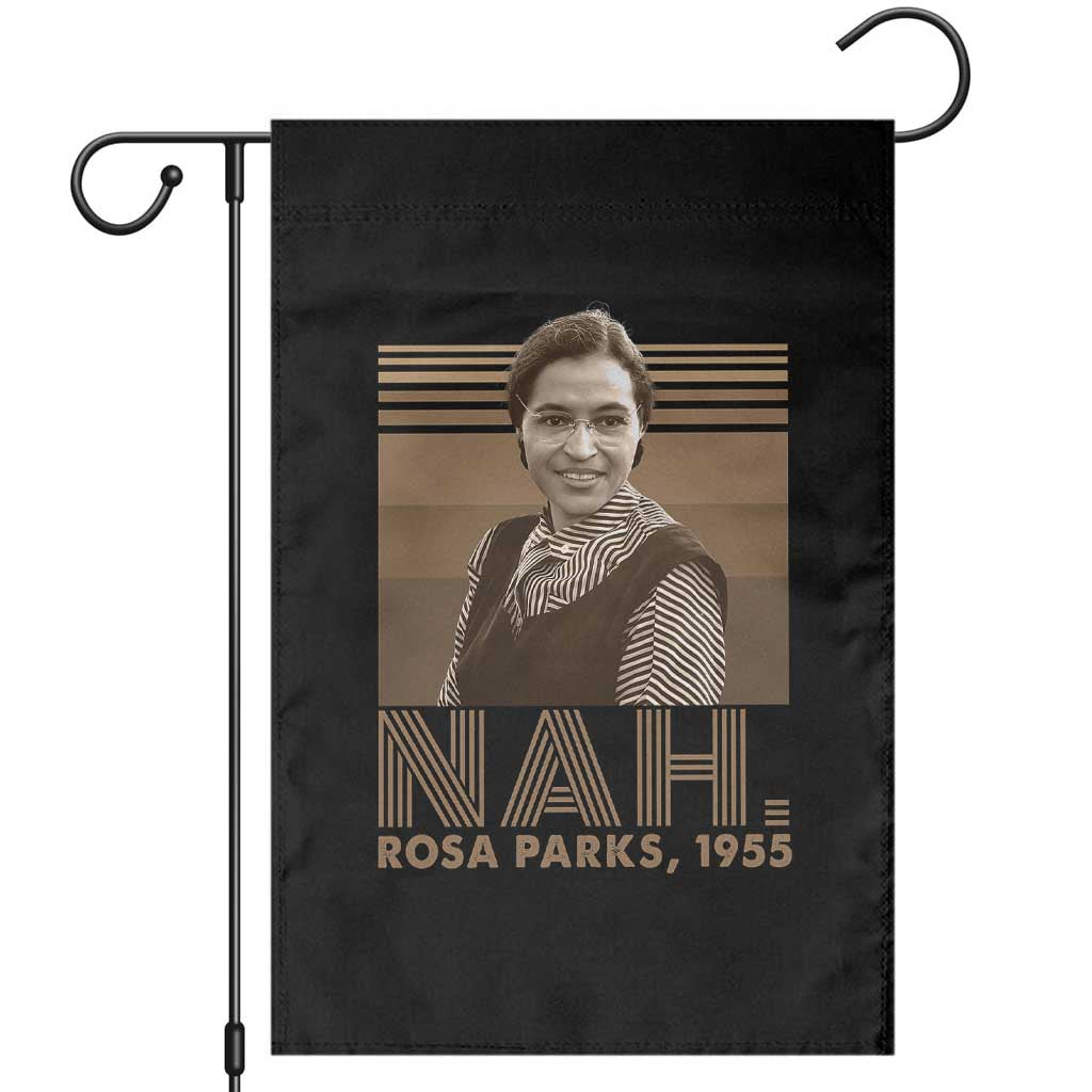 Rosa Parks Quote Garden Flag Nah 1955 Melanin Black History Month