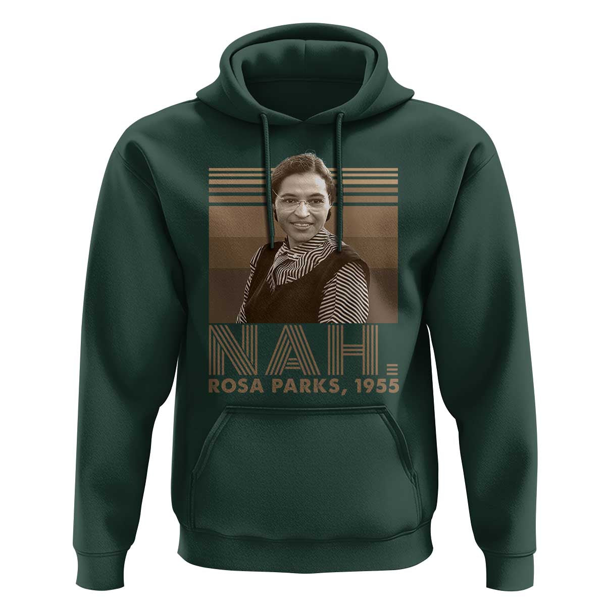 Rosa Parks Quote Hoodie Nah 1955 Melanin Black History Month