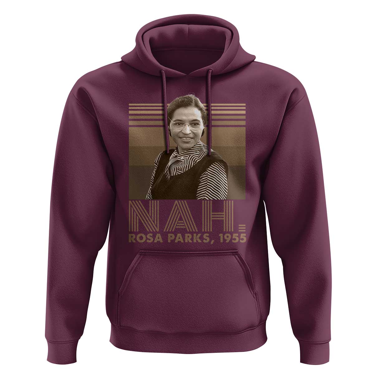 Rosa Parks Quote Hoodie Nah 1955 Melanin Black History Month