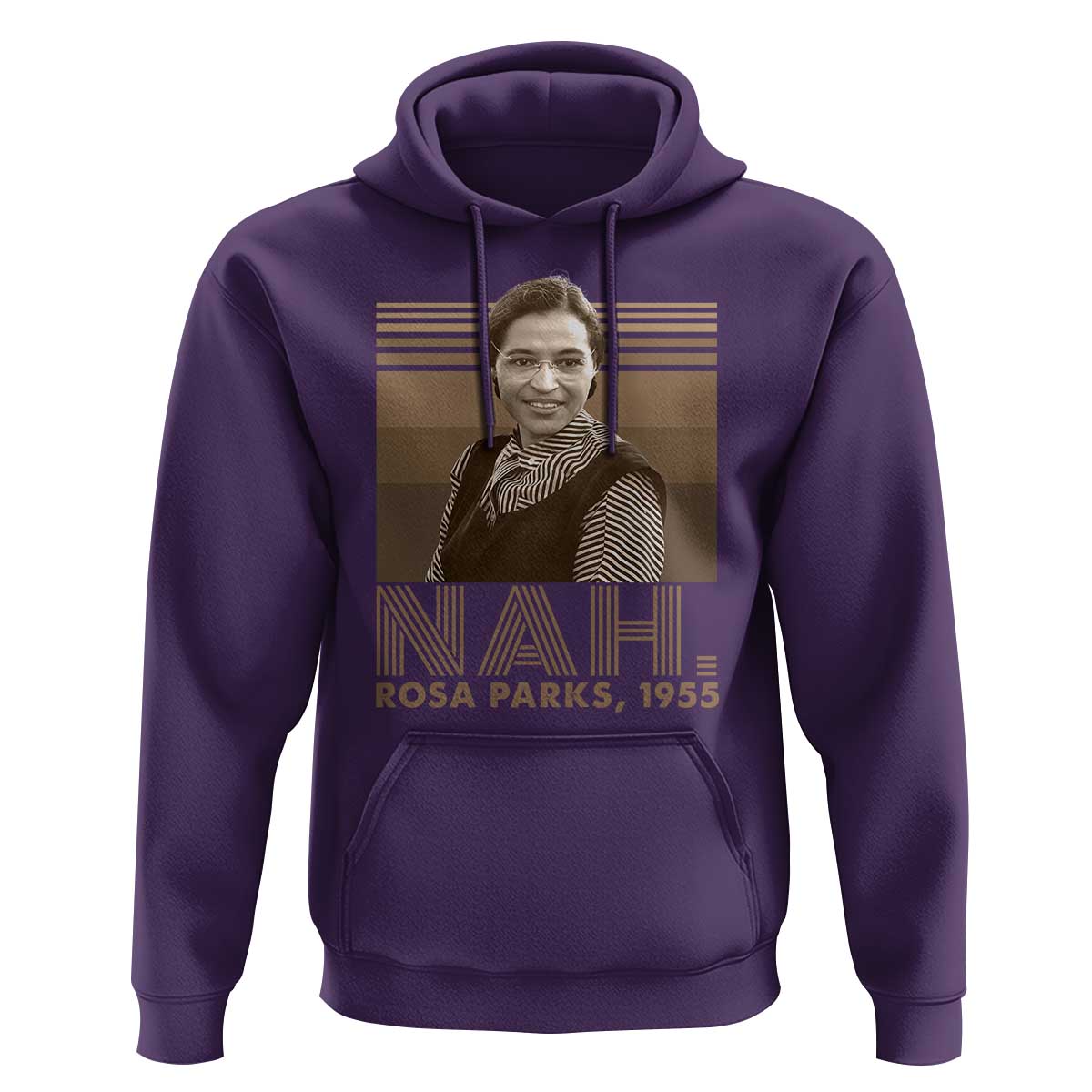 Rosa Parks Quote Hoodie Nah 1955 Melanin Black History Month
