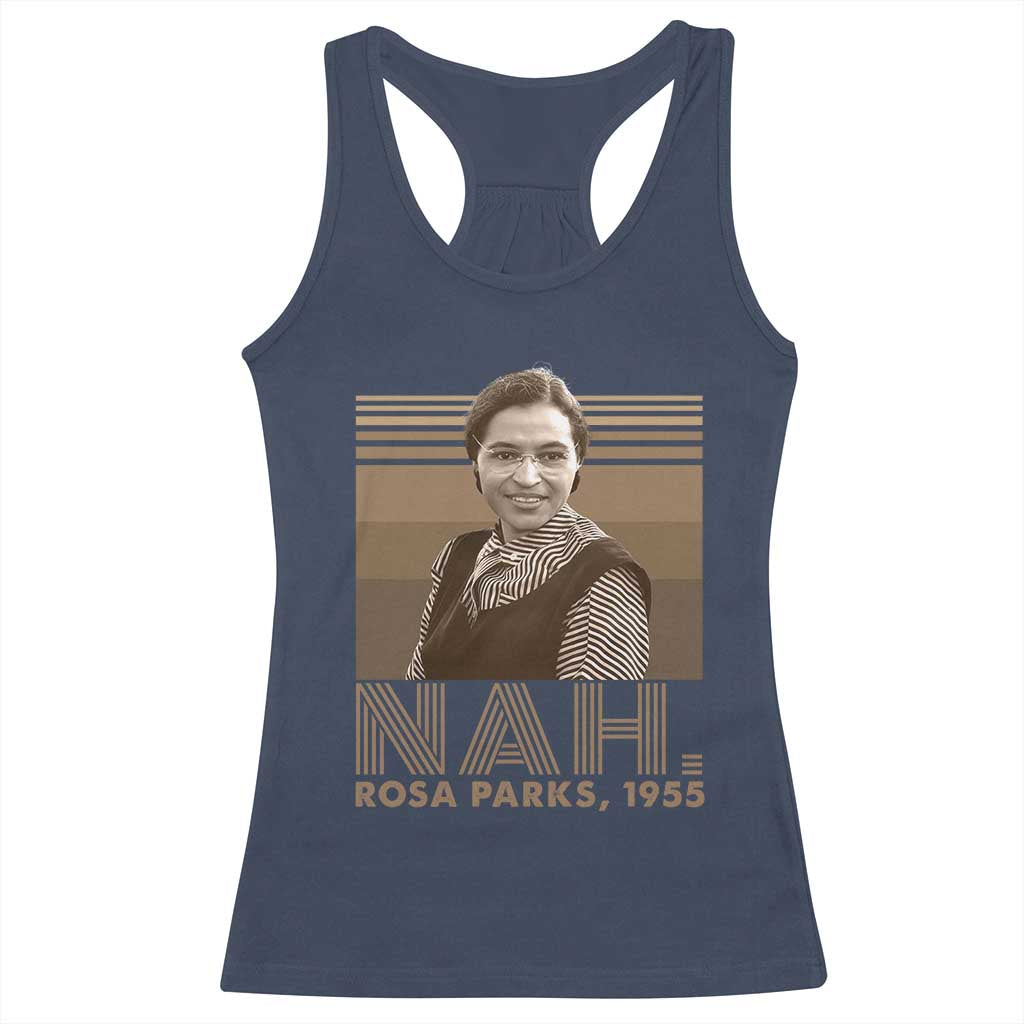 Rosa Parks Quote Racerback Tank Top Nah 1955 Melanin Black History Month
