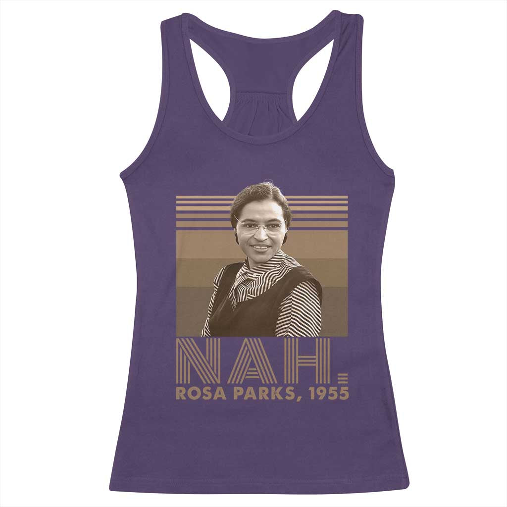 Rosa Parks Quote Racerback Tank Top Nah 1955 Melanin Black History Month
