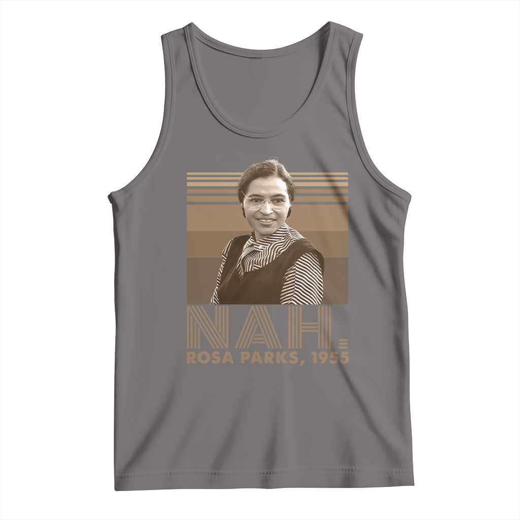 Rosa Parks Quote Tank Top Nah 1955 Melanin Black History Month
