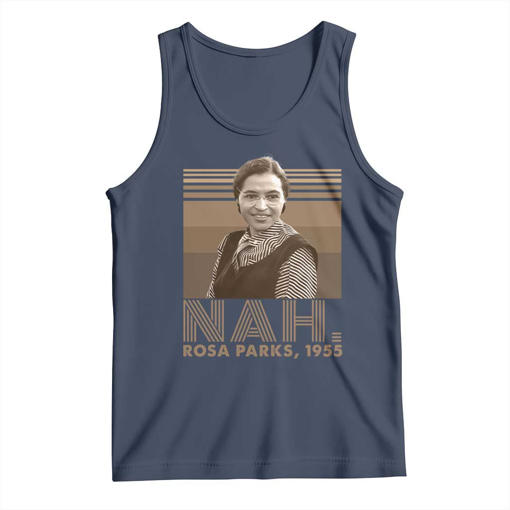 Rosa Parks Quote Tank Top Nah 1955 Melanin Black History Month