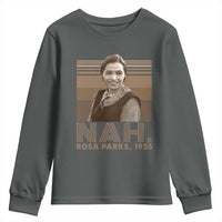 Rosa Parks Quote Youth Sweatshirt Nah 1955 Melanin Black History Month