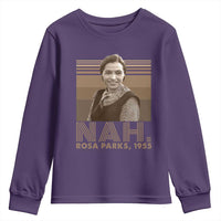 Rosa Parks Quote Youth Sweatshirt Nah 1955 Melanin Black History Month