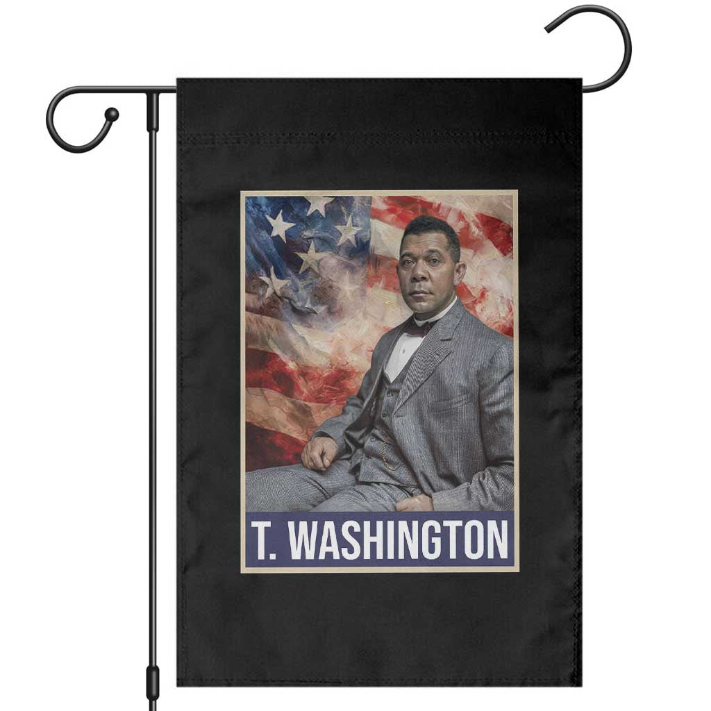 Booker Taliaferro Washington Garden Flag African American Educator Black History Month
