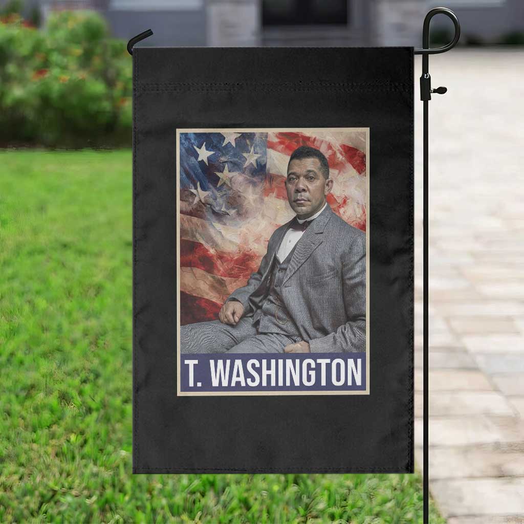 Booker Taliaferro Washington Garden Flag African American Educator Black History Month