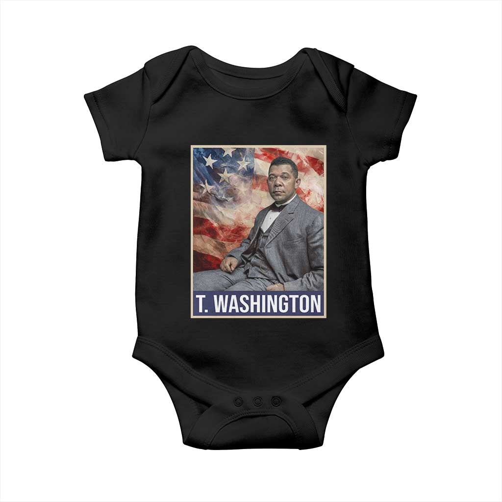 Booker Taliaferro Washington Baby Onesie African American Educator Black History Month