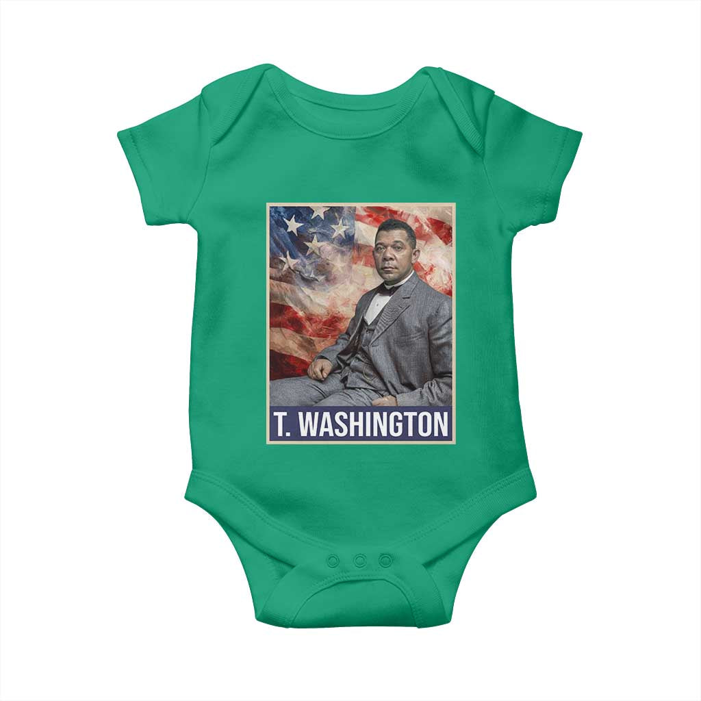 Booker Taliaferro Washington Baby Onesie African American Educator Black History Month