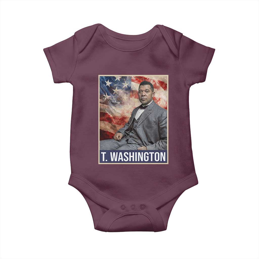 Booker Taliaferro Washington Baby Onesie African American Educator Black History Month