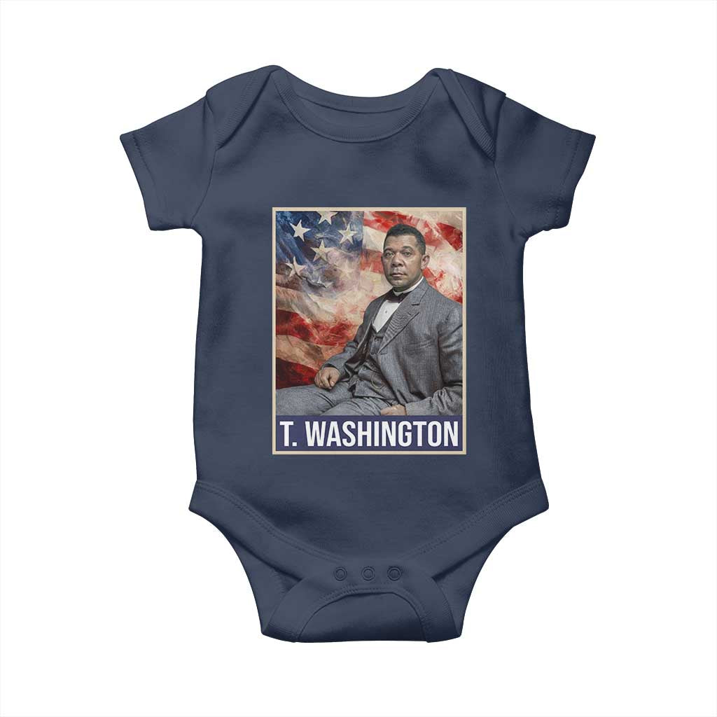 Booker Taliaferro Washington Baby Onesie African American Educator Black History Month