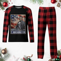 Booker Taliaferro Washington Plaid Pajama Set African American Educator Black History Month