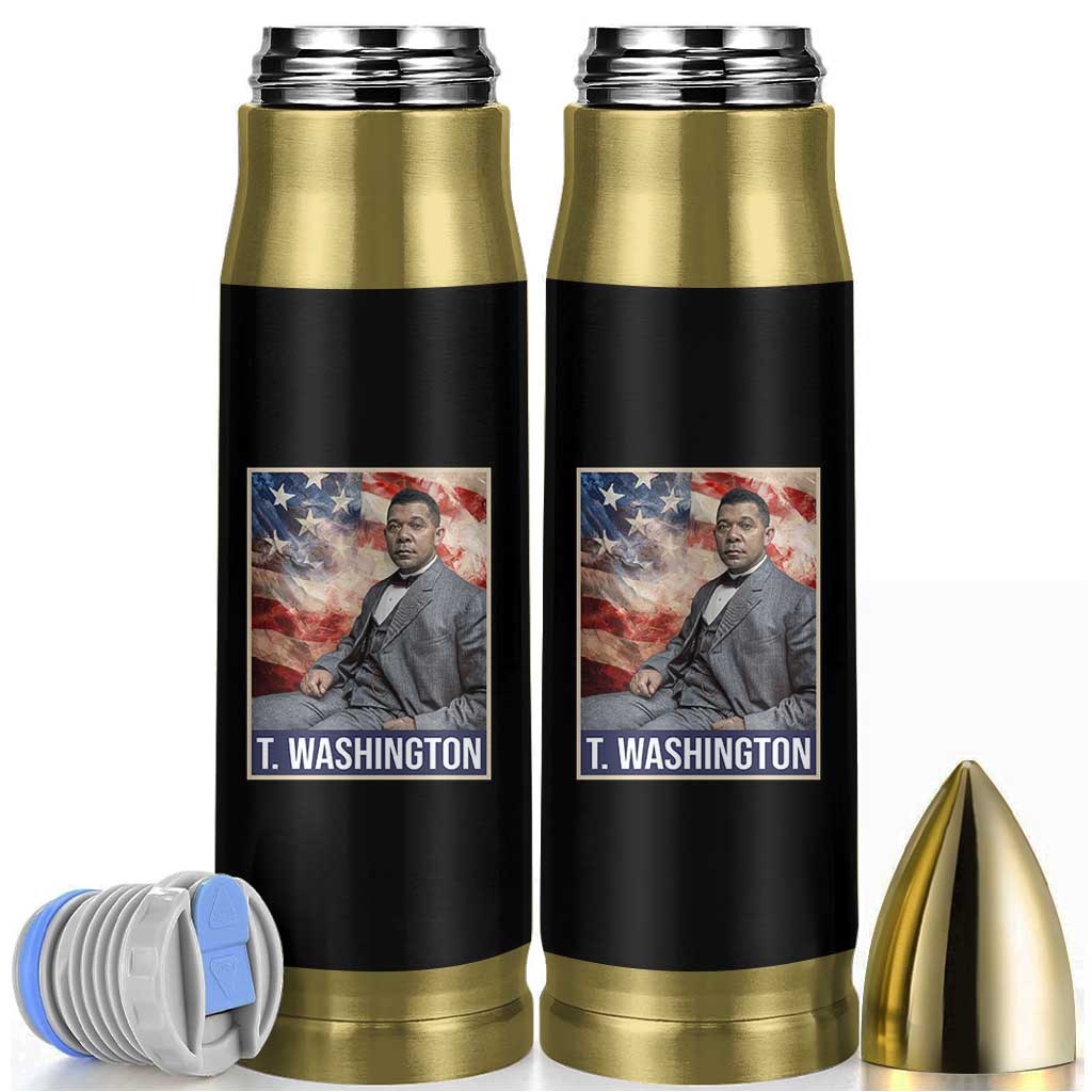 Booker Taliaferro Washington Bullet Tumbler African American Educator Black History Month