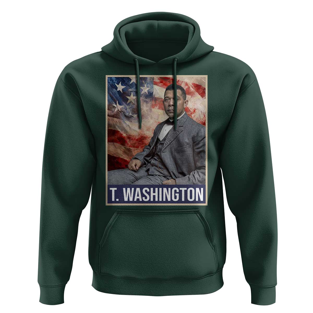 Booker Taliaferro Washington Hoodie African American Educator Black History Month