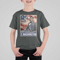 Booker Taliaferro Washington T Shirt For Kid African American Educator Black History Month