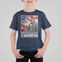 Booker Taliaferro Washington T Shirt For Kid African American Educator Black History Month