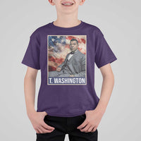 Booker Taliaferro Washington T Shirt For Kid African American Educator Black History Month