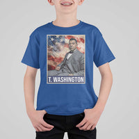 Booker Taliaferro Washington T Shirt For Kid African American Educator Black History Month