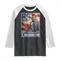 Booker Taliaferro Washington Raglan Shirt African American Educator Black History Month