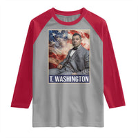 Booker Taliaferro Washington Raglan Shirt African American Educator Black History Month