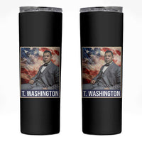 Booker Taliaferro Washington Skinny Tumbler African American Educator Black History Month