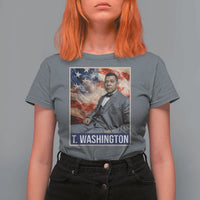 Booker Taliaferro Washington T Shirt For Women African American Educator Black History Month