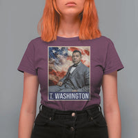 Booker Taliaferro Washington T Shirt For Women African American Educator Black History Month
