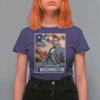 Booker Taliaferro Washington T Shirt For Women African American Educator Black History Month