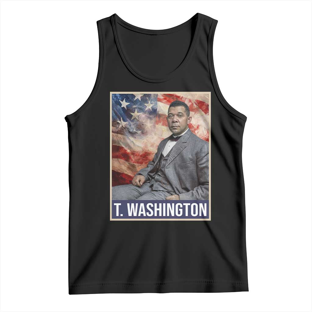 Booker Taliaferro Washington Tank Top African American Educator Black History Month