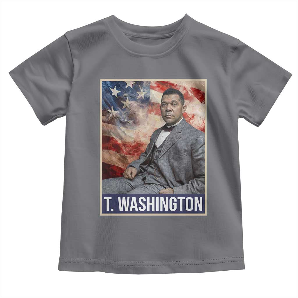 Booker Taliaferro Washington Toddler T Shirt African American Educator Black History Month