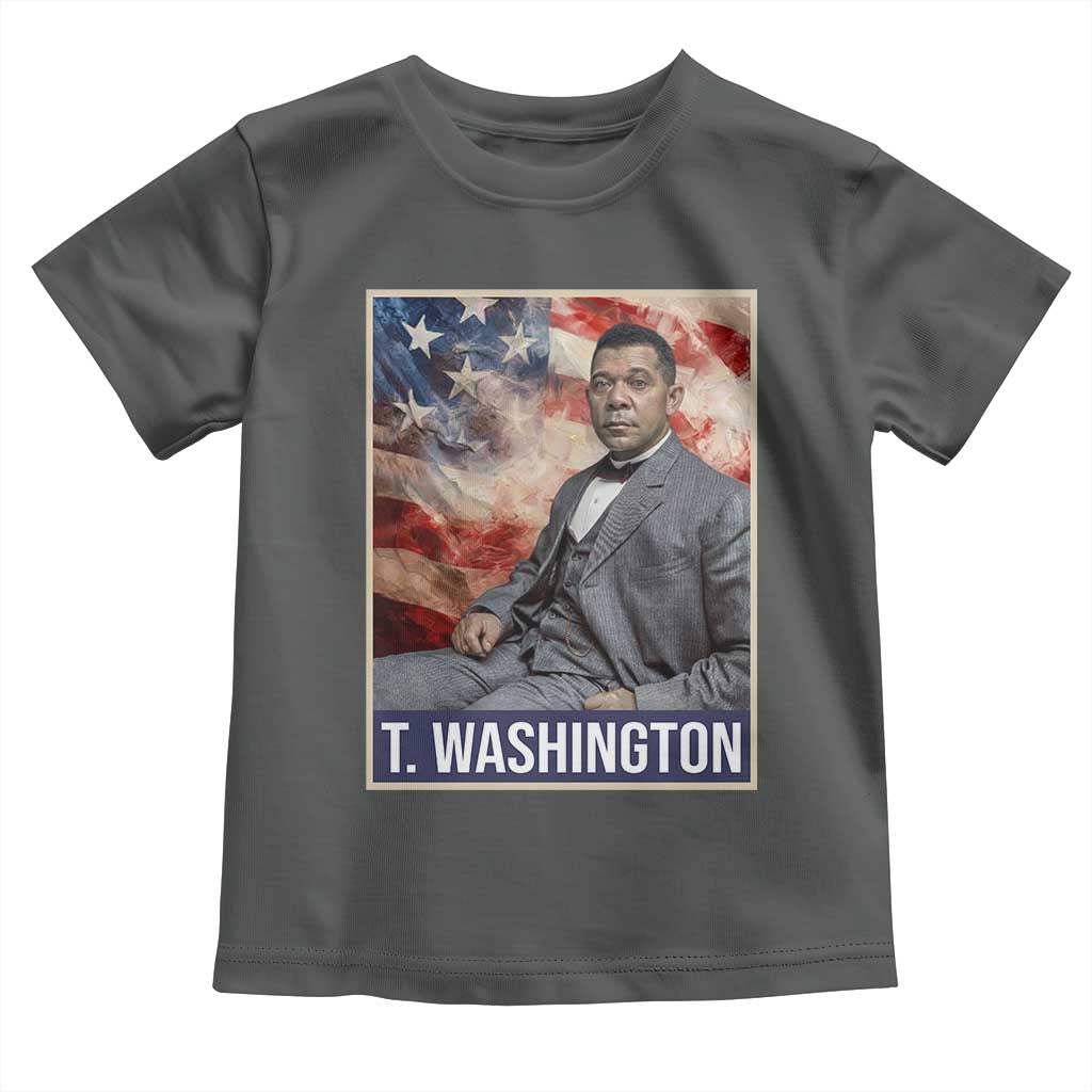 Booker Taliaferro Washington Toddler T Shirt African American Educator Black History Month