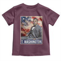 Booker Taliaferro Washington Toddler T Shirt African American Educator Black History Month