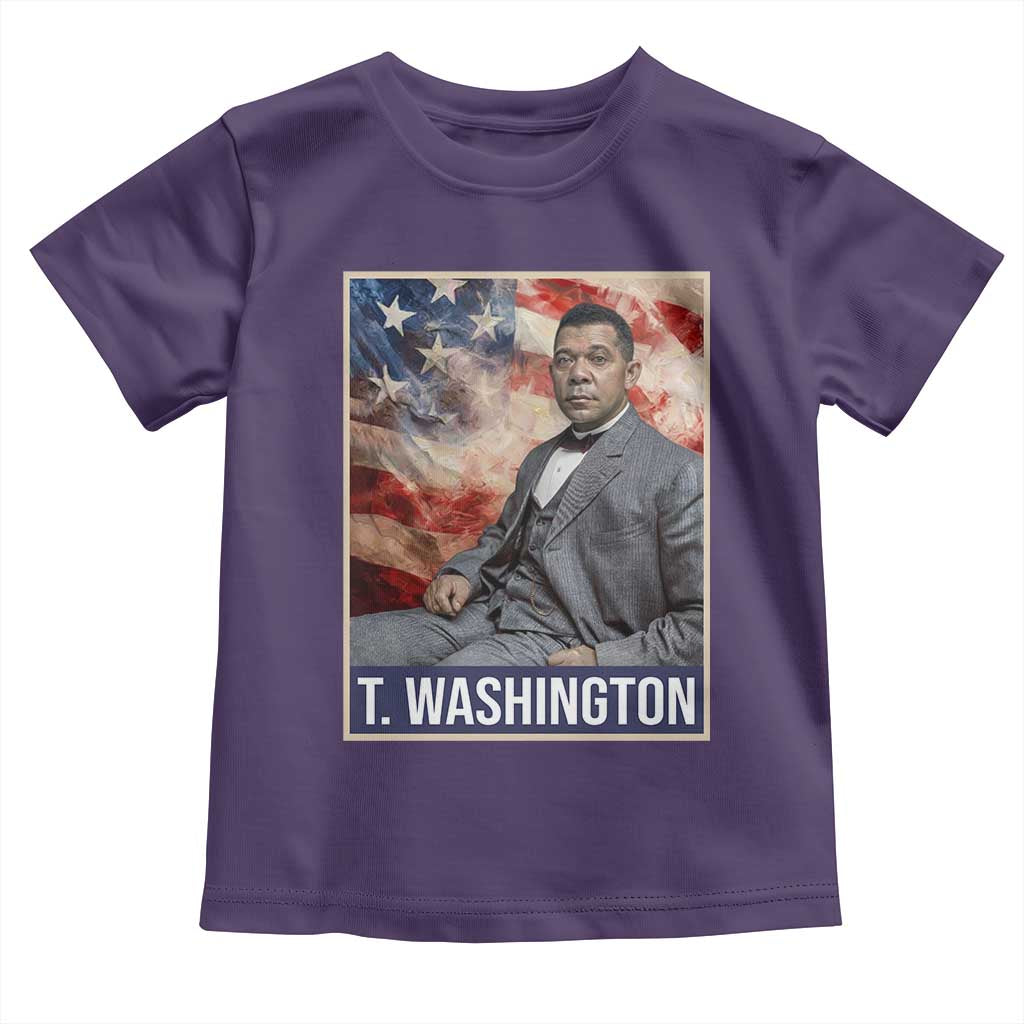 Booker Taliaferro Washington Toddler T Shirt African American Educator Black History Month