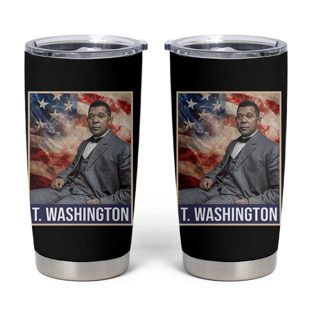 Booker Taliaferro Washington Tumbler Cup African American Educator Black History Month