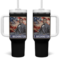 Booker Taliaferro Washington Tumbler With Handle African American Educator Black History Month