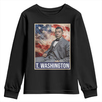 Booker Taliaferro Washington Youth Sweatshirt African American Educator Black History Month