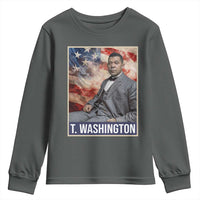 Booker Taliaferro Washington Youth Sweatshirt African American Educator Black History Month