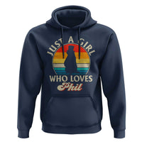 Funny Just A Girl Who Loves Phil Groundhog Hoodie Punxsy Woodchuck Day Lover - Wonder Print Shop