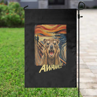 Funny Awawa Hyrax Garden Flag The Scream Art Oddly Specific Meme Animal