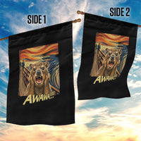 Funny Awawa Hyrax Garden Flag The Scream Art Oddly Specific Meme Animal