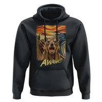 Funny Awawa Hyrax Hoodie The Scream Art Oddly Specific Meme Animal