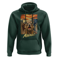 Funny Awawa Hyrax Hoodie The Scream Art Oddly Specific Meme Animal