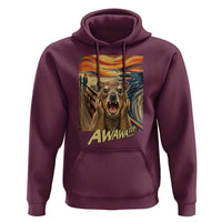 Funny Awawa Hyrax Hoodie The Scream Art Oddly Specific Meme Animal