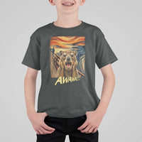 Funny Awawa Hyrax T Shirt For Kid The Scream Art Oddly Specific Meme Animal