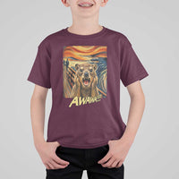 Funny Awawa Hyrax T Shirt For Kid The Scream Art Oddly Specific Meme Animal